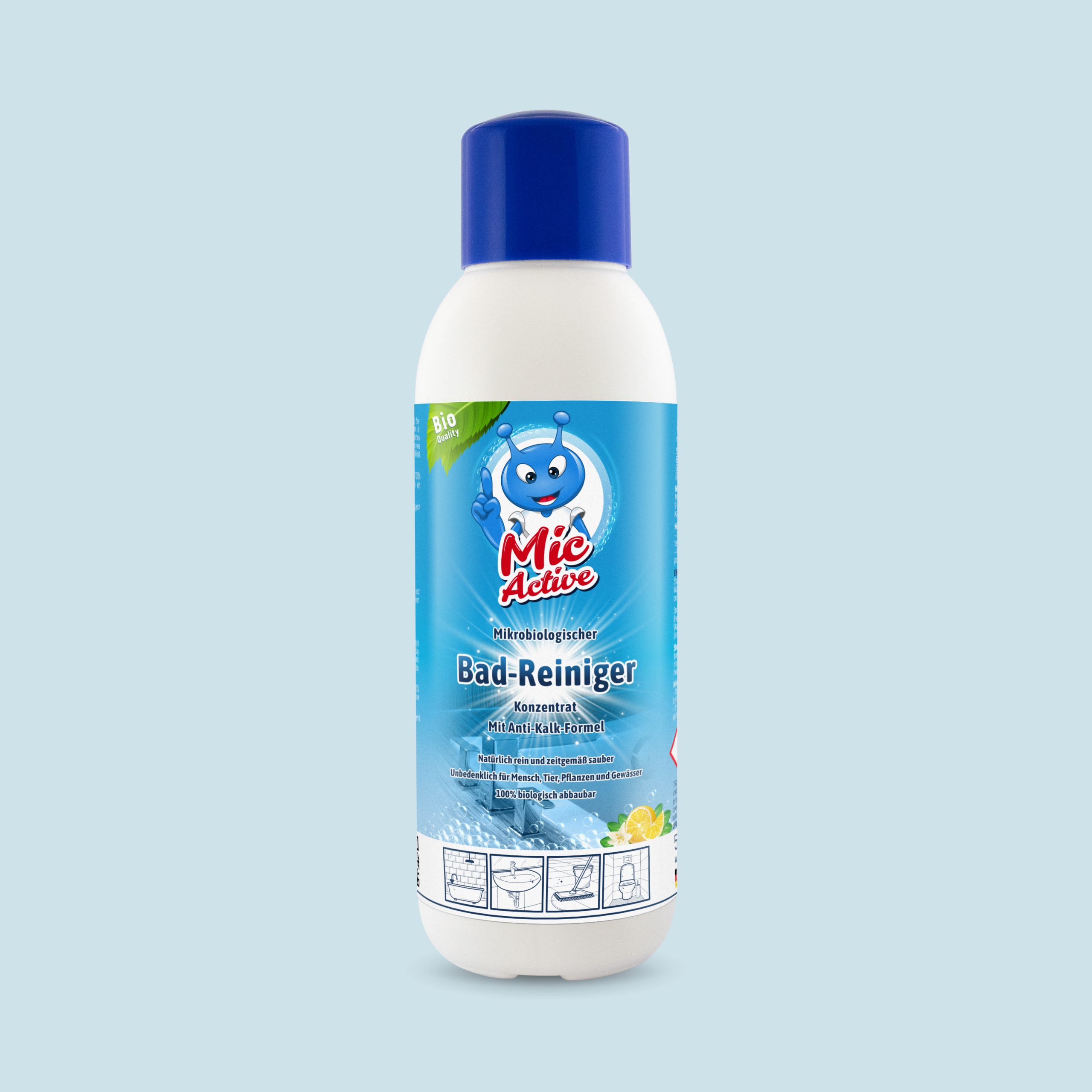 Nettoyant pour salle de bain Mic Active concentré 500 ml - Mic Active